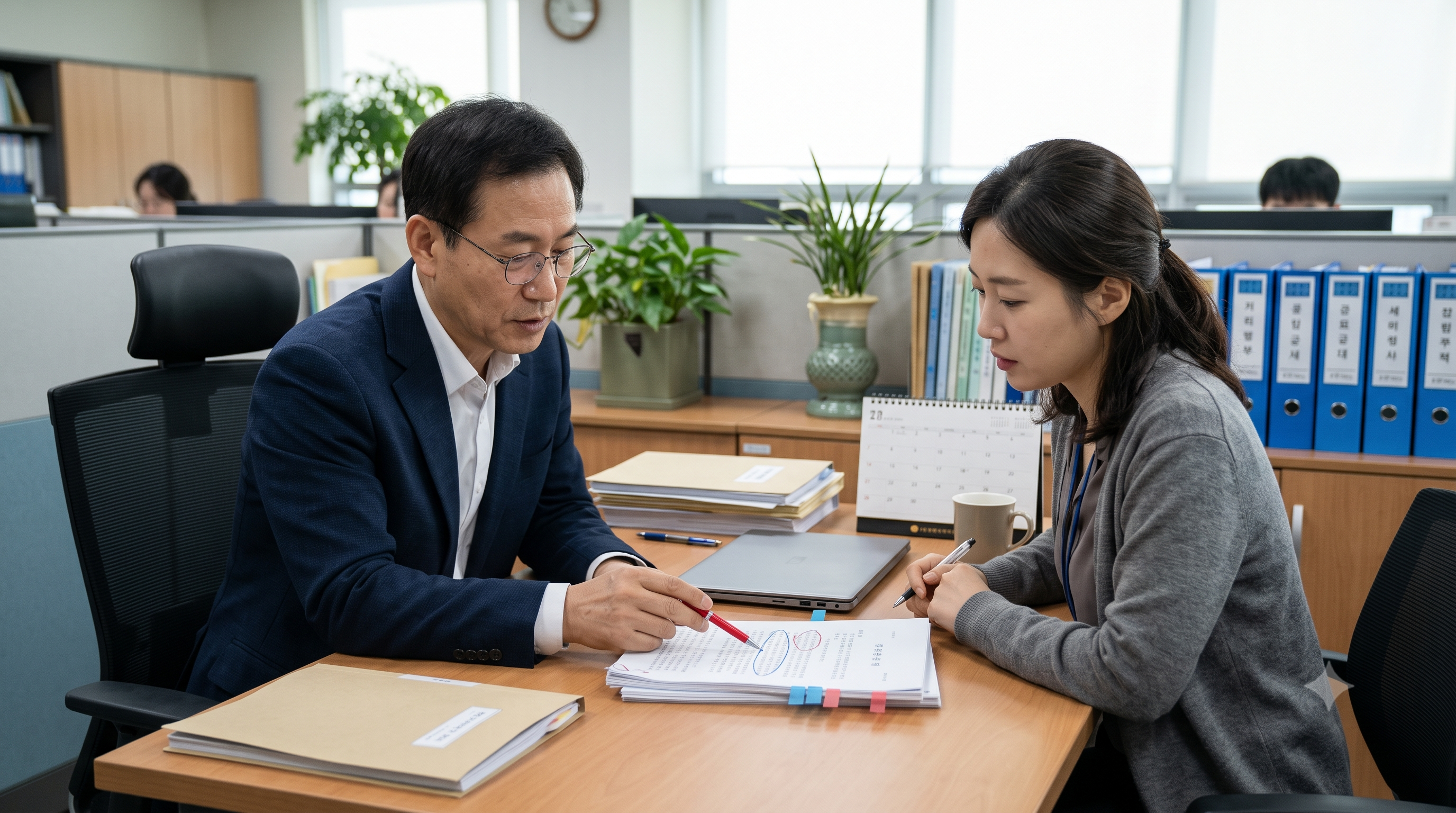 공익법인 지정을 위해 정관에 잔여재산 귀속과 실적 공개 조항을 추가하는 모습